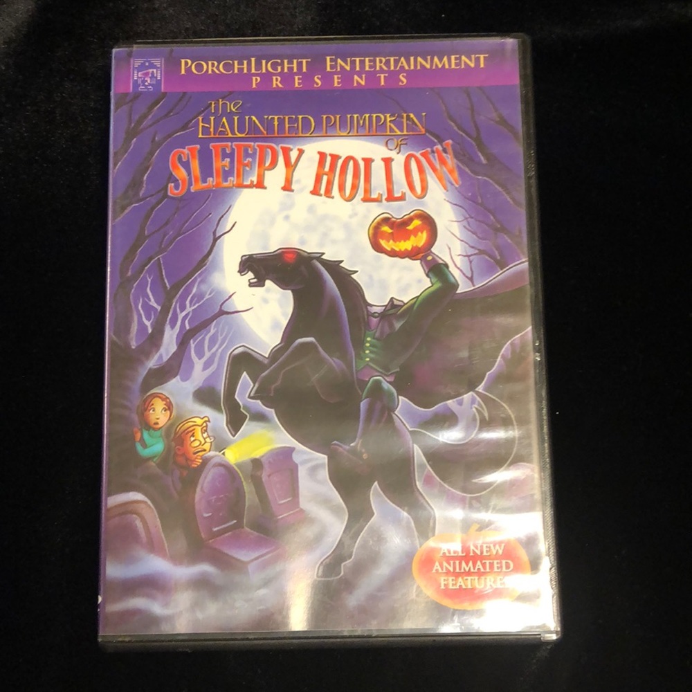VGT EUC 2002 Porchlight entertainment The Haunted Pumpkin of Sleepy Hollow DVD
